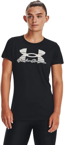 تي شيرت نسائي بأكمام قصيرة من Under Armour Tech Solid Script in Saudi Arabia
