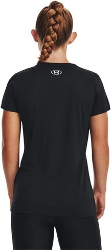 تي شيرت نسائي بأكمام قصيرة من Under Armour Tech Solid Script in Saudi Arabia