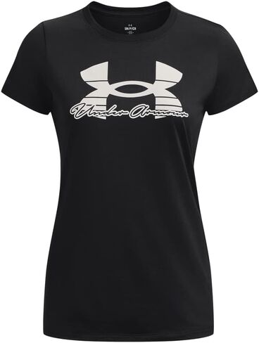 تي شيرت نسائي بأكمام قصيرة من Under Armour Tech Solid Script in Saudi Arabia