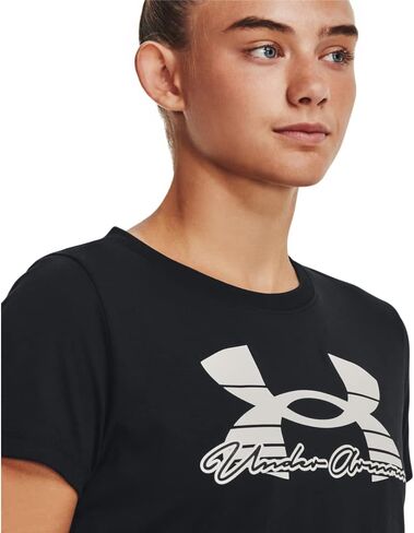 تي شيرت نسائي بأكمام قصيرة من Under Armour Tech Solid Script in Saudi Arabia