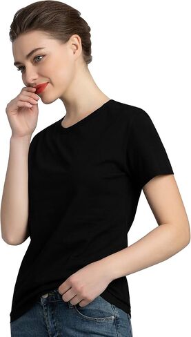 PINJIA Womens Cotton Short Sleeve Cute Birthday Girl Tshirts Top Tees(MXT10) in Saudi Arabia