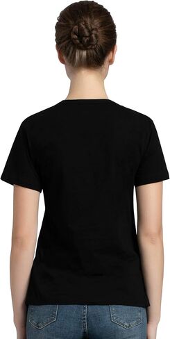PINJIA Womens Cotton Short Sleeve Cute Birthday Girl Tshirts Top Tees(MXT10) in Saudi Arabia