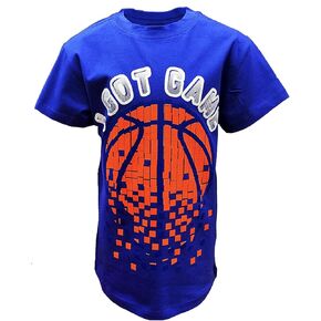 BROOKLYN VERTICAL Boys Gaming T-Shirt Printed Crew Neck Short Sleeve | Sizes 6-20…