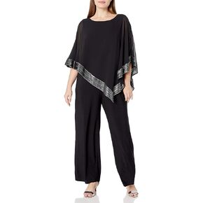 S.L. Fashions womens Plus Size Jumpsuit