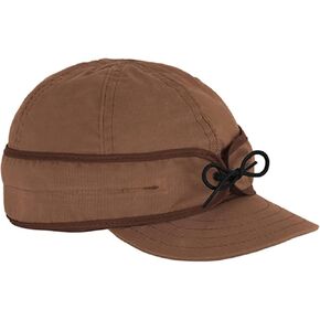 قبعة Stormy Kromer The Trail - قبعة ربيعية طاردة للماء مع عصابة أذن منسدلة