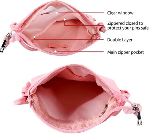 حقيبة STEAMEDBUN Ita حقيبة كروس على شكل قلب صغيرة بمحفظة Ita حقيبة دبوس للرسوم المتحركة in Kuwait