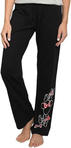 Disney Womens Lounge Pants Minnie Mouse Pajama Bottoms in Saudi Arabia