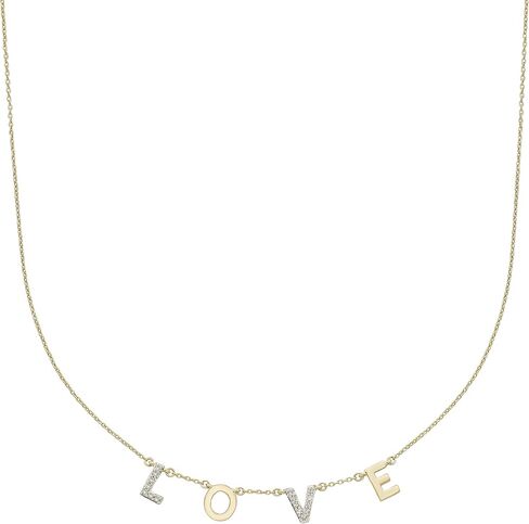 Boston Bay Diamonds Diamond Symbols of Love Pendant Necklaces for Women in .925 Sterling Silver - Choice of Style & Metal in Kuwait
