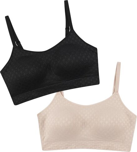 حمالة صدر نسائية لاسلكية ذات تغطية كاملة من Playtex Us4p31، عبوتان، مقاسات S-3x، M+-XL+ in Kuwait