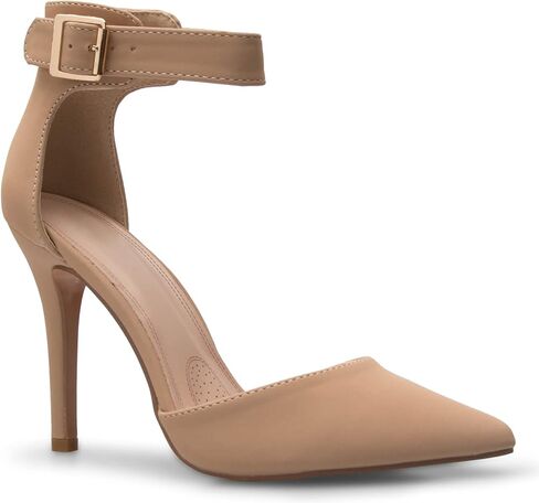 Olivia K Women's Sexy D'Orsay Pointed Toe Heel Pump - Classic, Comfortable in Saudi Arabia