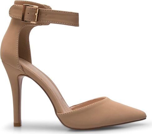 Olivia K Women's Sexy D'Orsay Pointed Toe Heel Pump - Classic, Comfortable in Saudi Arabia