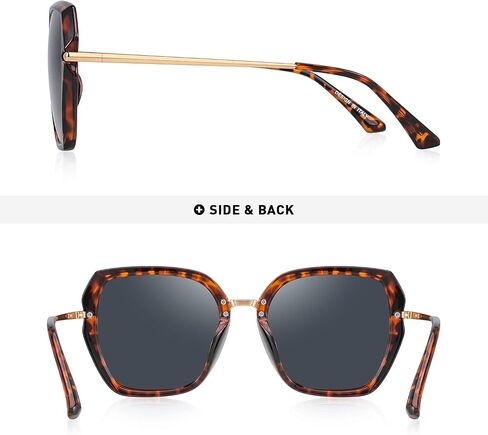 OLIEYE Polarized Sunglasses for Women-UV400 Lens Sunglasses for Female Ladies Fashionwear Polarized Sun Eye Glass in Kuwait