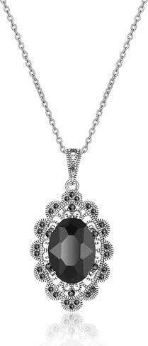 Mytys Coin Pendant Necklace for Women Gold and Silver Intertwined Crossover Pendant Two Tone Necklace in Kuwait