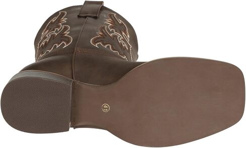 J's.o.l.e Cowboy Boots for Men Wide Square Toe Mid Calf Rodeo Country Western Boots in Saudi Arabia