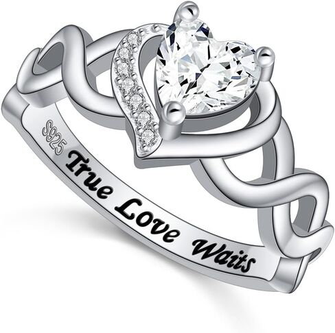 HOOHWE S925 الفضة الاسترليني 3D زهرة الورد حلقة مفتوحة / خاتم زفاف الزوجين / قنفذ البحر / الحب الحقيقي ينتظر خاتم قابل للتعديل مجوهرات للنساء في سن المراهقة in Kuwait