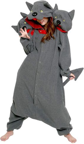 SAZAC Cerberus Kigurumi - Onesie Jumpsuit Halloween Costume in Saudi Arabia