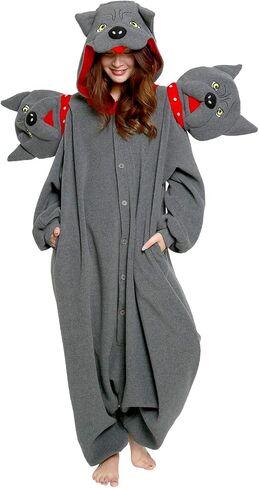 SAZAC Cerberus Kigurumi - Onesie Jumpsuit Halloween Costume in Saudi Arabia