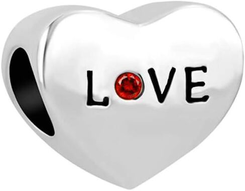 سحر التوعية بالتوحد لغز القلب من TGLS للمصابين بالتوحد متوافق مع أساور Pandora Charms in Kuwait