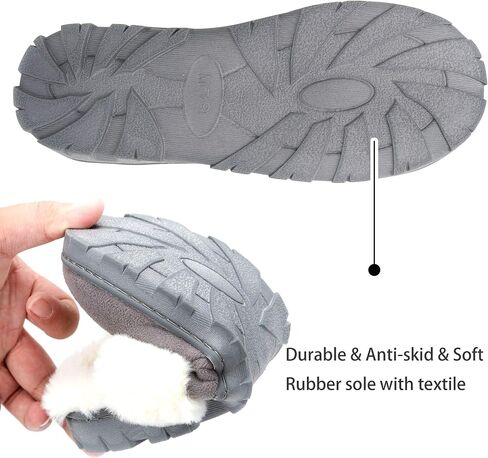 LUBOT Women's Fuzzy Slippers Furry Cozy Memory Foam Slippers Fluffy Plush Faux Fur Lined Anti-Skid House Shoes Indoor in Saudi Arabia