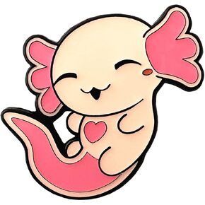 Anime Axolotl Pin, Cartoon Zinc Alloy Cartoon Pins