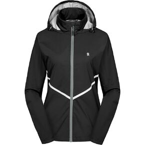 Little Donkey Andy Women's Waterproof Cyling Jackets Rain Running Coats Lightweight Windproof Packable