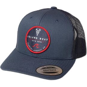 Dirty Dog - Men's Adjustable Snapback Trucker Hat - Yupoong YP Classics Mesh Back Woven Patch Hat in Saudi Arabia