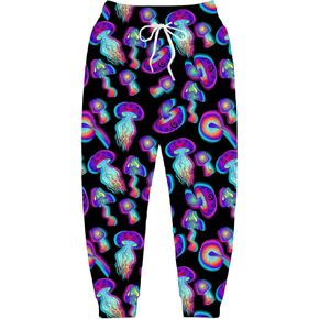 Joggers for Men Funny Pants Casual Track Pants Rave Outfit Athletic Trousers in Kuwait