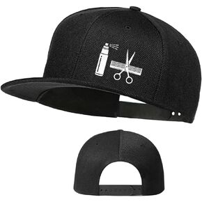 Jesus Christ Hats Mens Snapback Flat Bill Brim Hats for Men Black Snap Backpack Fitted Hat Baseball Cap Black