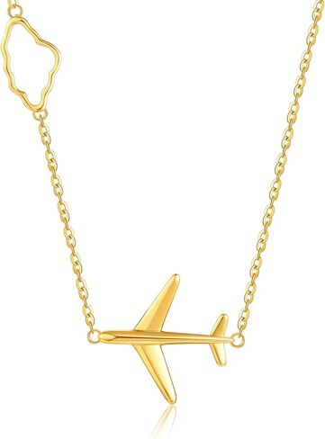 ELFRONT 14K Solid Gold Moon/Celtic Pendant Necklace with Opal Moissanite Stone Solid Gold Jewelry Gift for Women in Saudi Arabia