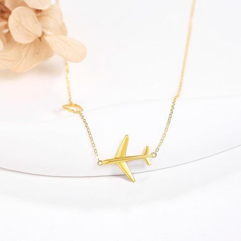 ELFRONT 14K Solid Gold Moon/Celtic Pendant Necklace with Opal Moissanite Stone Solid Gold Jewelry Gift for Women in Saudi Arabia