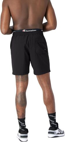 Champion Men's Hiking Shorts, Men's Nylon Belted Shorts, Outdoor Gear for Men, 7" in Saudi Arabia