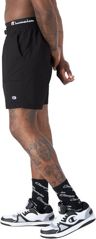 Champion Men's Hiking Shorts, Men's Nylon Belted Shorts, Outdoor Gear for Men, 7" in Saudi Arabia