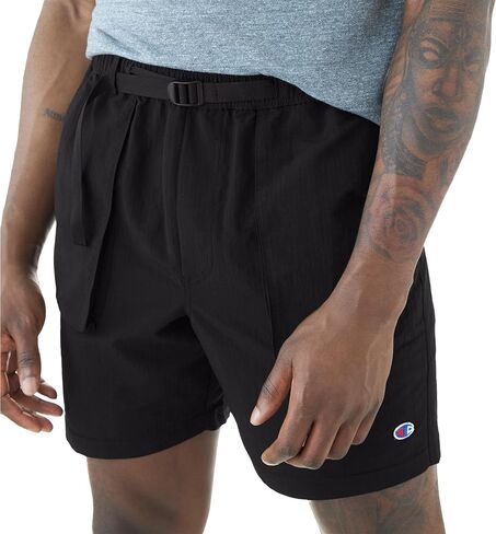 Champion Men's Hiking Shorts, Men's Nylon Belted Shorts, Outdoor Gear for Men, 7" in Saudi Arabia