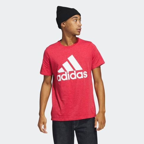 adidas Amplifier Short Sleeve Badge of Sport Tee Men's in Saudi Arabia