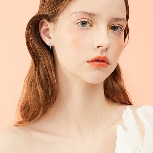 Mothers Day Gifts Raccoon/Koala/Sloth/Bear/Bee/Dinosaur/Hedgehog/Pig/Bunny/Fox/Wolf Hoop Earrings for Women Girls 925 Sterling Silver Animal Huggie Hoop Earrings Jewelry in Kuwait