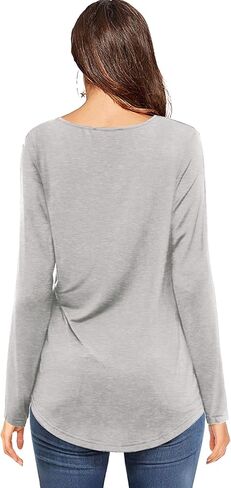 Amoretu Womens Tops Casual V Neck Short Sleeve Criss Cross T-Shirt Summer Blouse in Saudi Arabia
