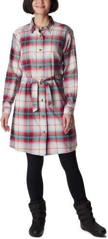 Columbia Women's Holly Hideaway Flannel Dress in Saudi Arabia