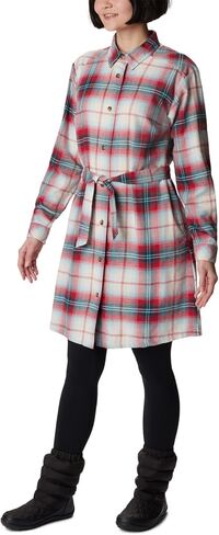 Columbia Women's Holly Hideaway Flannel Dress in Saudi Arabia