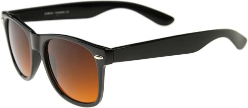 Blue Blocking Driving Horn Rimmed Sunglasses Amber Tinted Lens 54mm in Saudi Arabia