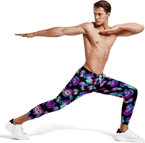 Joggers for Men Funny Pants Casual Track Pants Rave Outfit Athletic Trousers in Kuwait