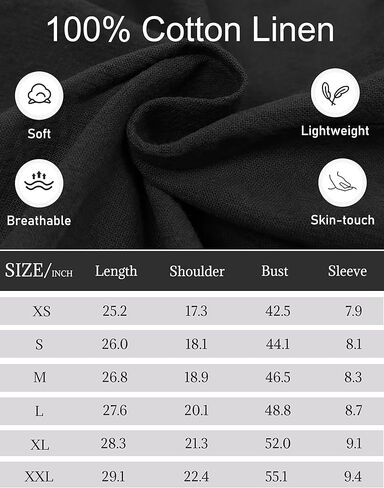 SeekMe Women's Embroidered Blouse Cotton Linen Short Sleeve Peasant Boho Mexican Tunic Top Casual T Shirt in Kuwait