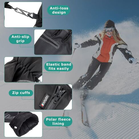 6 Pcs Winter Balaclava Face Mask with Ski Gloves Full Face Mask Warm Fleece Balaclava Touch Screen Gloves for Men Women in Saudi Arabia