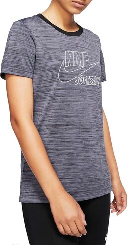 قميص Nike Breathe النسائي ذو الأكمام الطويلة Dri-Fit Softball in Kuwait