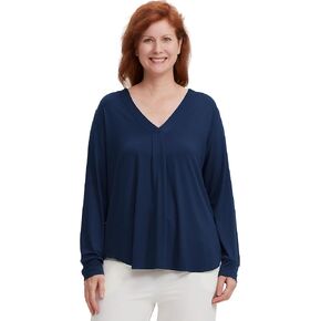 GYS Women's Sleep Shirt Long Sleeve Casual Relaxed-Fit Tee Lounge Top in Saudi Arabia