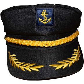 المراهقين الأدميرال الكابتن قبعة Snapback التطريز مرساة ربان قبعات الحفلات البحرية in Kuwait