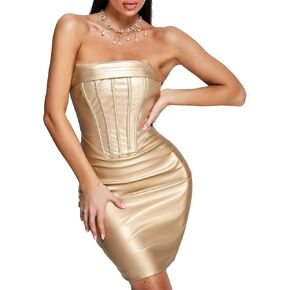 BELLA BARNETT Corset Strapless Mini Dress in Saudi Arabia