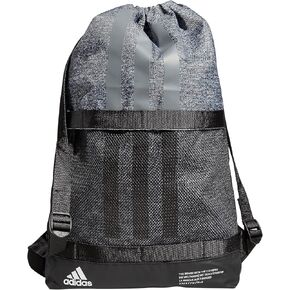 adidas Amplifier II Blocked Sackpack, White/Black, One Size