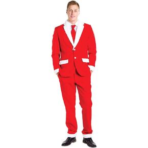 Tipsy Elves Men's Christmas Holiday Suit Pants - Ugly Christmas Sweater Inspired Slacks for Men