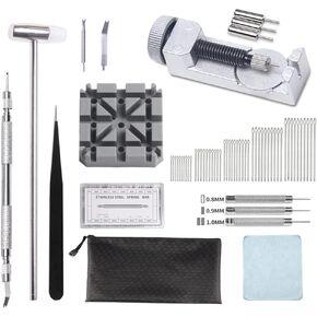 Aokelily Watch Link Removal Tool Kit, 522PCS in 1 Watch Repair Kit, Spring Bar Tool, Watch Tool Kit, Watch Band Strap Remover with 3 Extra Pins 4 Tips Pins 360PCS Link Pins in Kuwait