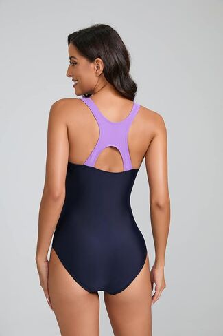 Yilisha ملابس سباحة نسائية رياضية قطعة واحدة ملابس سباحة للتدريب على الظهر ملابس سباحة رياضية للمراهقين in Kuwait